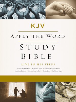cover image of KJV, Apply the Word Study Bible, Red Letter